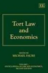 Book cover of Tort Law and Economics by Michael Faure