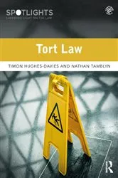 Book cover of Tort Law by Timon Hughes-Davies