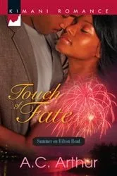 Book cover of Touch of Fate by A.C. Arthur