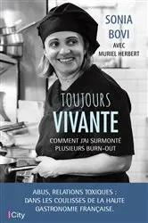 Book cover of Toujours vivante by Sonia Bovi