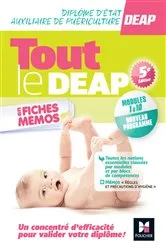 Book cover of Tout le DEAP en fiches mémos - IFAP - Diplôme État Auxiliaire puériculture - 2025-2026 by Kamel Abbadi