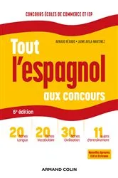 Book cover of Tout l'espagnol aux concours - 5e ed. (5th ed.) by Arnaud Hérard
