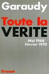 Book cover of Toute la vérité by Roger Garaudy
