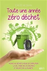 Book cover of Toute une année zéro déchet by Chloé Metahri