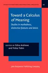 Book cover of Toward a Calculus of Meaning by Edna Andrews