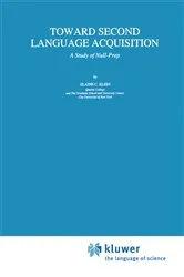 Book cover of Toward Second Language Acquisition by E.C. Klein