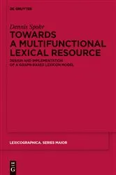 Book cover of Towards a Multifunctional Lexical Resource by Unknown