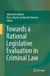 Book cover of Towards a Rational Legislative Evaluation in Criminal Law by Unknown
