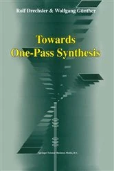 Book cover of Towards One-Pass Synthesis by Rolf Drechsler