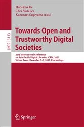 Book cover of Towards Open and Trustworthy Digital Societies by Hao-Ren Ke