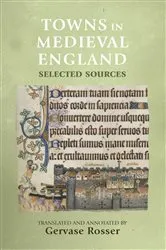 Book cover of Towns in medieval England by Rosemary Horrox