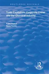 Book cover of Toxic Capitalism by Frank Pearce