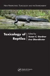 Book cover of Toxicology of Reptiles by Susan C. M. Gardner