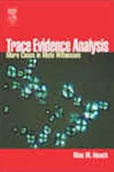 Book cover of Trace Evidence Analysis by Max M. Houck