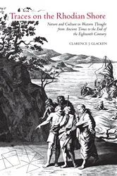 Book cover of Traces on the Rhodian Shore by Clarence J. Glacken