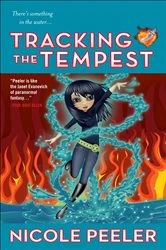 Book cover of Tracking the Tempest by Nicole Peeler