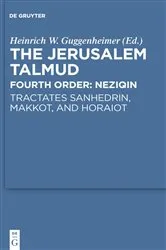 Book cover of Tractates Sanhedrin, Makkot, and Horaiot by Heinrich W. Guggenheimer