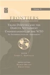 Book cover of Trade Disputes and the Dispute Settlement Understanding of the WTO by James C. Hartigan