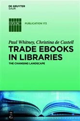 Book cover of Trade eBooks in Libraries by Paul Whitney