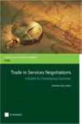 Book cover of Trade in Services Negotiations by Sebastian Saez