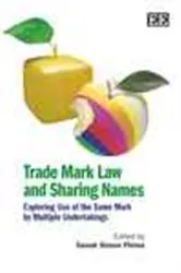 Book cover of Trade Mark Law and Sharing Names by IIanah Simon Fhima