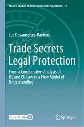 Book cover of Trade Secrets Legal Protection by Luc Desaunettes-Barbero