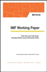 Book cover of Trade Wars and Trade Deals: Estimated Effects using a Multi-Sector Model by Carlos Caceres