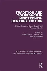 Book cover of Tradition and Tolerance in Nineteenth Century Fiction by David Howard