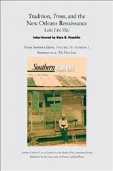 Book cover of Tradition, Treme, and the New Orleans Renaissance: Lolis Eric Elie interviewed by Sara B. Franklin by Unknown