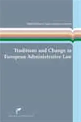 Book cover of Traditions and Change in European Administrative Law by Roberto Caranta