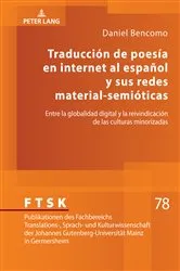 Book cover of Traducción de poesía en internet al español y sus redes material-semióticas by Michael Schreiber