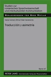 Book cover of Traducción y asimetría by Gerd Wotjak