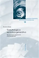 Book cover of Traduttologia e semiotica generativa by Per Aage Brandt