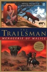 Book cover of Trailsman (Giant): Menagerie of Malice by Jon Sharpe