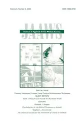 Book cover of Training Nonhuman Primates Using Positive Reinforcement Techniques by Mark J. Prescott