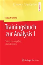Book cover of Trainingsbuch zur Analysis 1 by Unknown