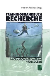 Book cover of Trainingshandbuch Recherche by Unknown