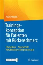Book cover of Trainingskonzeption für Patienten mit Rückenschmerz by Paul Geraedts