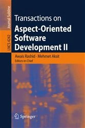 Book cover of Transactions on Aspect-Oriented Software Development II by Awais Rashid