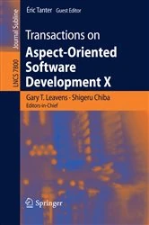 Book cover of Transactions on Aspect-Oriented Software Development X by Gary T. Leavens