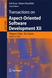Book cover of Transactions on Aspect-Oriented Software Development XII by Shigeru Chiba