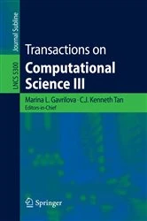 Book cover of Transactions on Computational Science III by C. J. Kenneth Tan