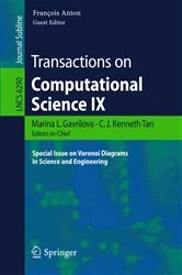 Book cover of Transactions on Computational Science IX by C. J. Kenneth Tan