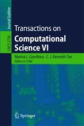 Book cover of Transactions on Computational Science VI by C. J. Kenneth Tan