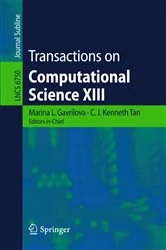 Book cover of Transactions on Computational Science XIII by Marina Gavrilova