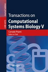 Book cover of Transactions on Computational Systems Biology V by Tony Hu