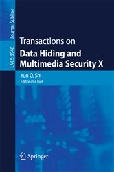 Book cover of Transactions on Data Hiding and Multimedia Security X by Yun Q. Shi
