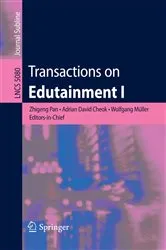 Book cover of Transactions on Edutainment I by Unknown