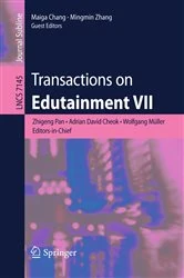 Book cover of Transactions on Edutainment VII by Zhigeng Pan