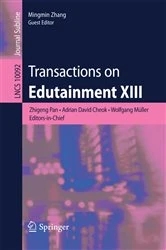 Book cover of Transactions on Edutainment XIII by Zhigeng Pan